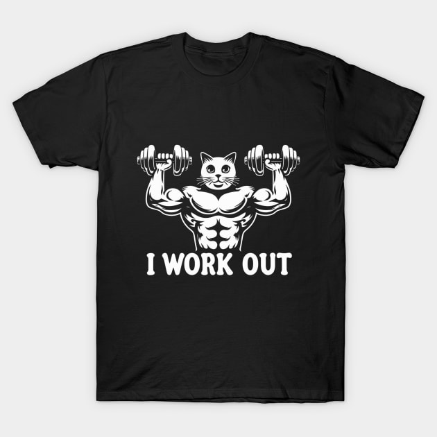 Gat's Gym T-Shirt by Shawn's Domain
